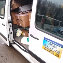 delivery of humanitarian aid to Mykolaiv hospital 4