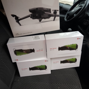 We delivered 4 thermal image scopes and a drone to frontline unit 1