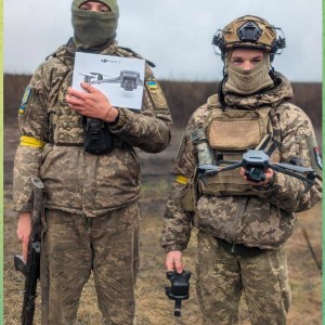 Drone is delivered to front line1
