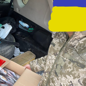 We delivered 4 thermal image scopes and a drone to frontline unit 3