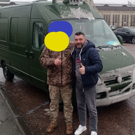 We delivered ambulance vehicle to frontline medics 1