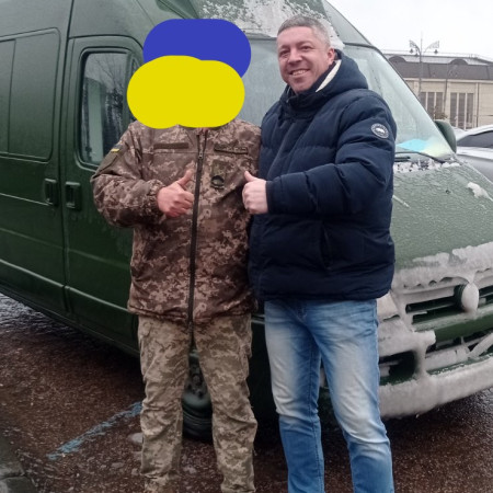 We delivered ambulance vehicle to frontline medics 2